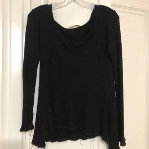 Black Sinuous Sweater XS